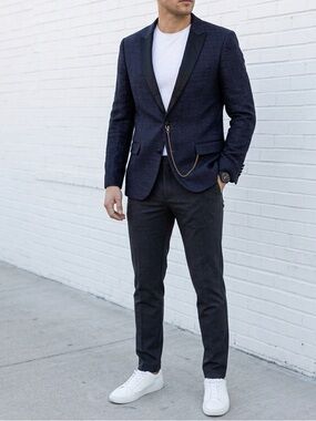 Lords & Fools Designer Blazer Quiet Luxury British Tailoring • Investment Piece